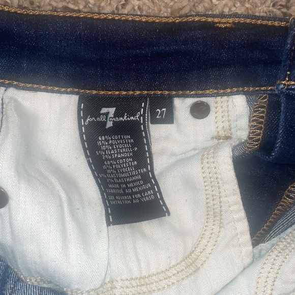 7 For All Mankind Skinny Jeans - Picture 3 of 5